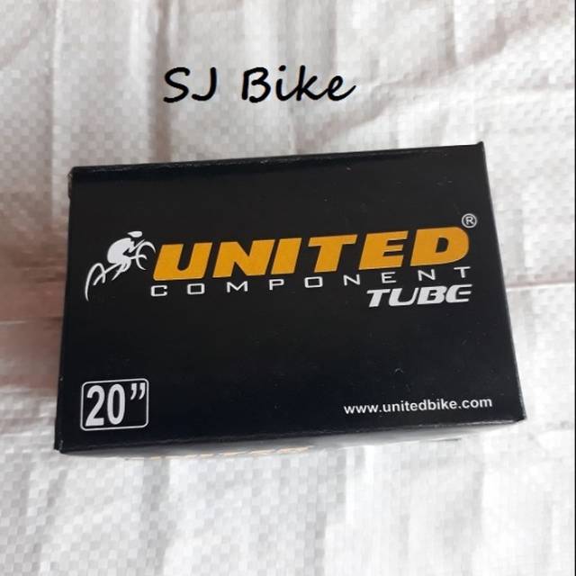 BAN DALAM SEPEDA 20 X 1.75 - 2.125 UNITED ( AV )