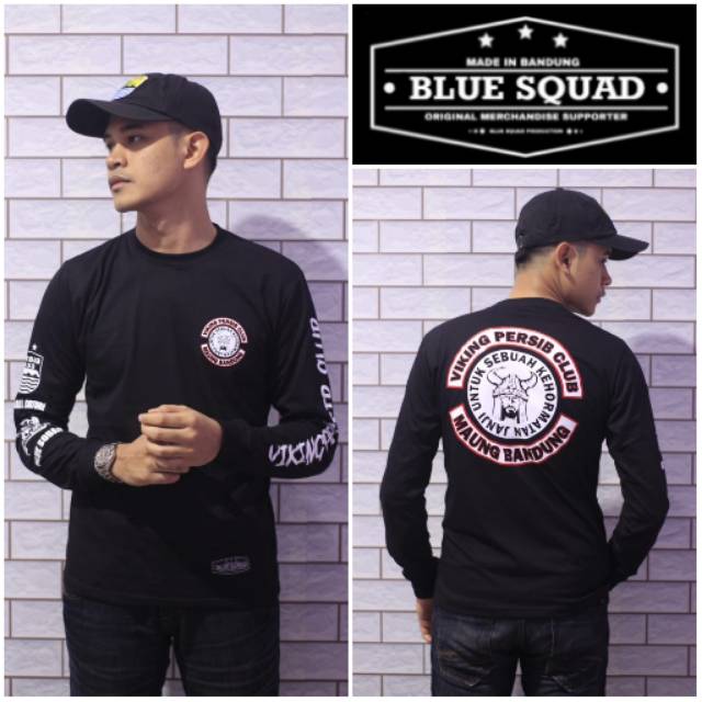 Kaos persib sebuah kehormatan pria wanita lengan panjang