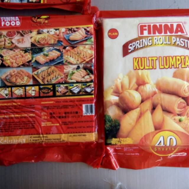 

Kulit lumpia Finna ukuran besar isi 40