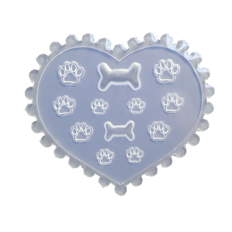 Siy Cetakan Resin Akrilik Gel Nail Art Bentuk Tengkorak Bunga Ukuran Mini