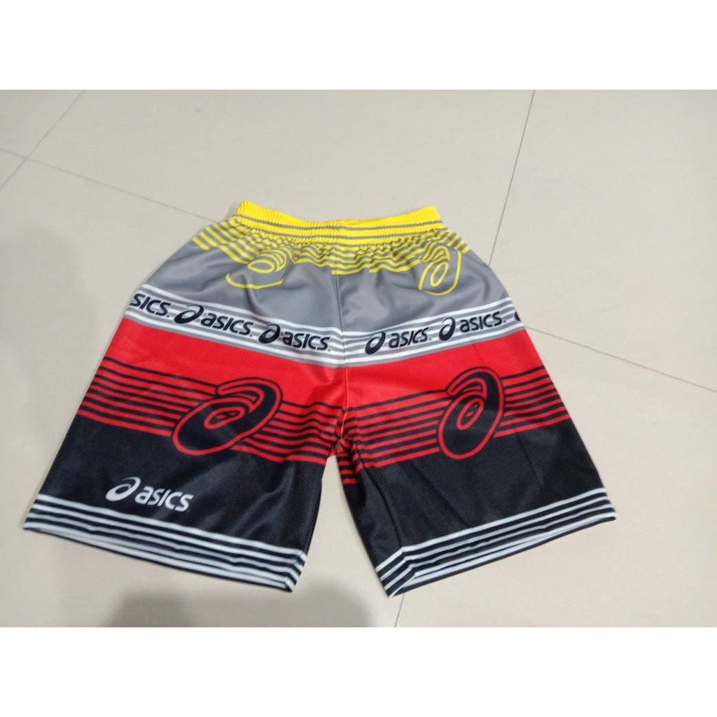 Celana Voli Celana Pendek Olahraga Celana Volly Full Printing Celana Voli Full Printing Celana Asics