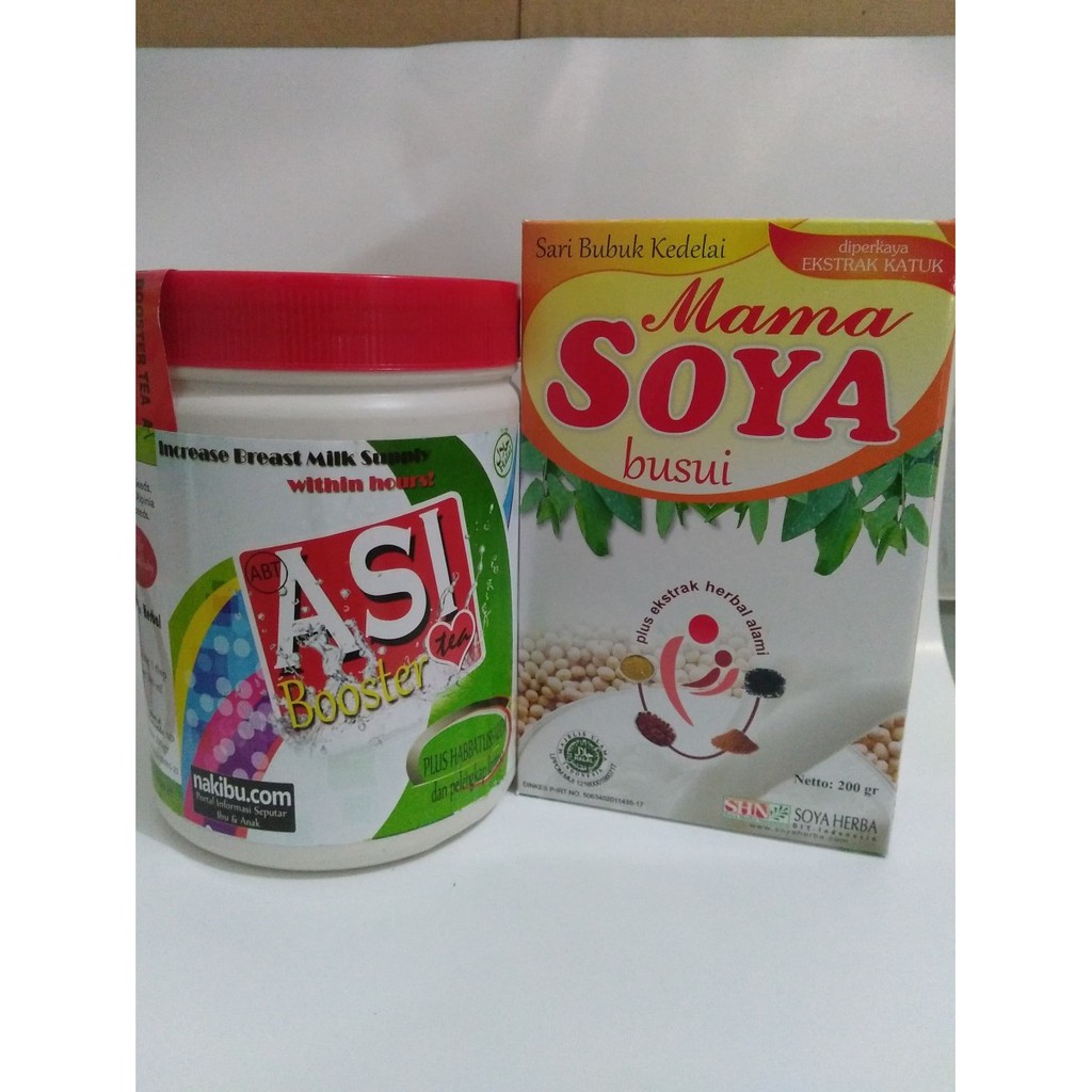 Paket Asi Booster Tea 1pc + Mamasoya 1pc