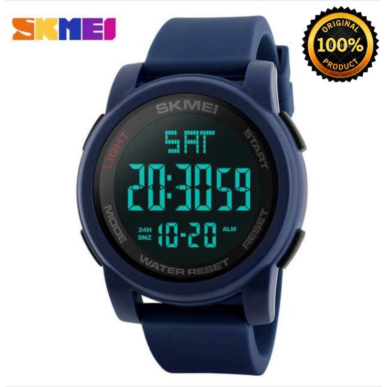 [COD]✓ SKMEI Jm tangan pria Digital Original Tahan air Skmei-DG1257