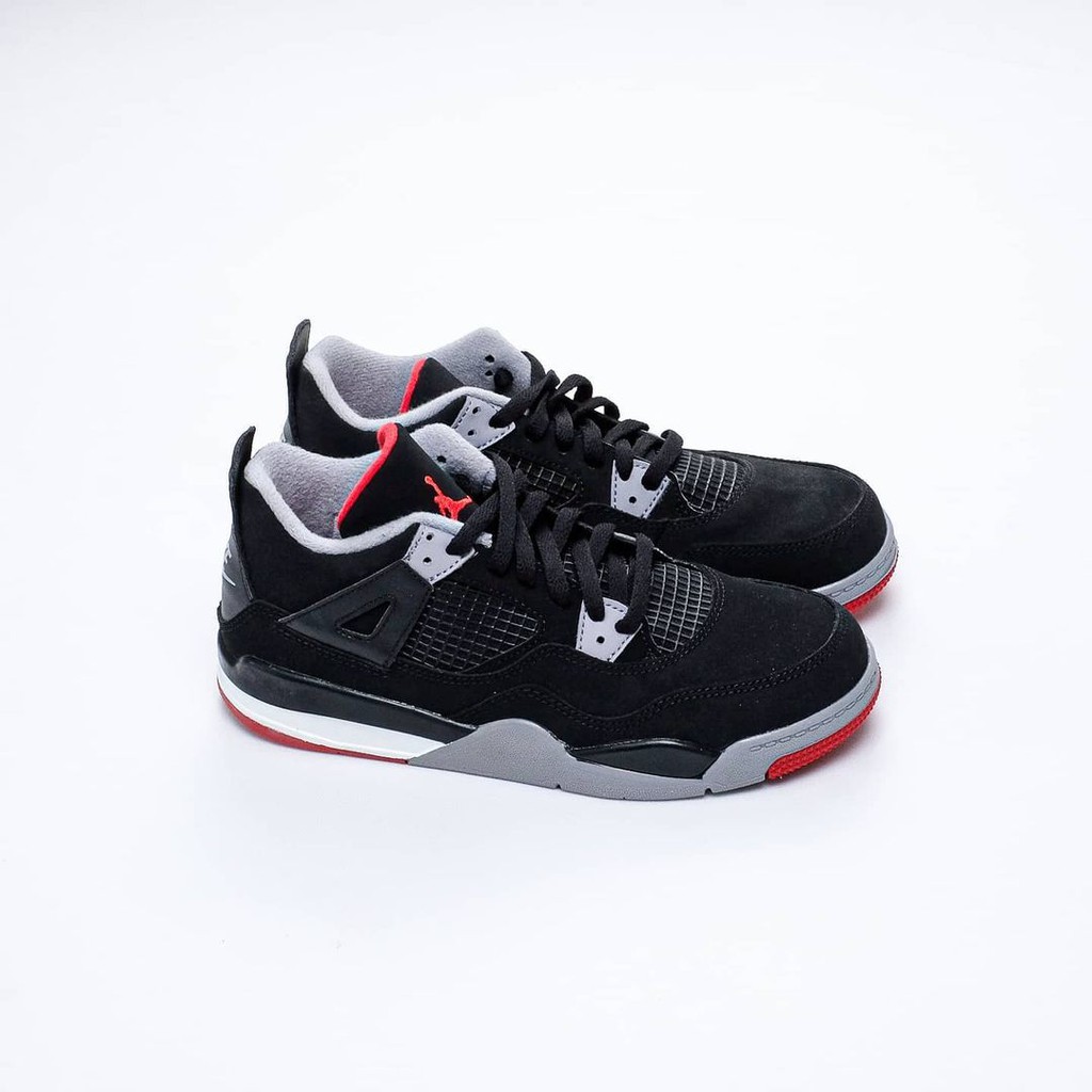 " Baby & Kids " Air Jordan 4 Retro OG Bred TD / PS