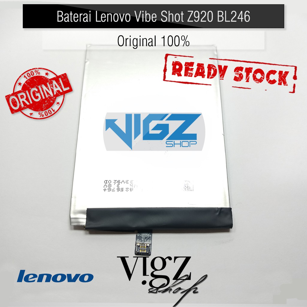 Baterai Lenovo Vibe Shot Z920 BL246 Original 100%