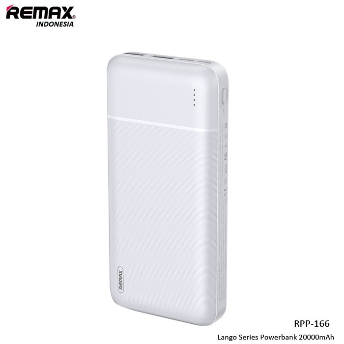 Remax Lango Power Bank 20000mAh RPP-166 | Powerbank 20000 mAh