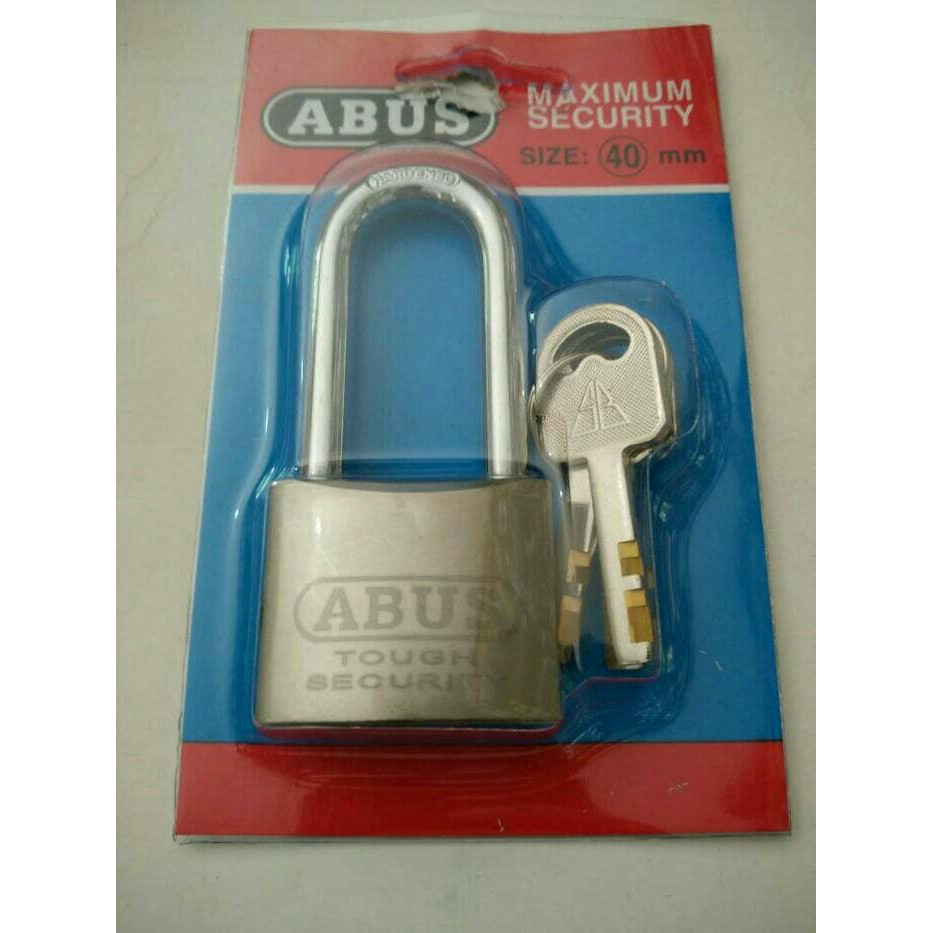 Gembok Rumah / Toko Abus 40mm Panjang