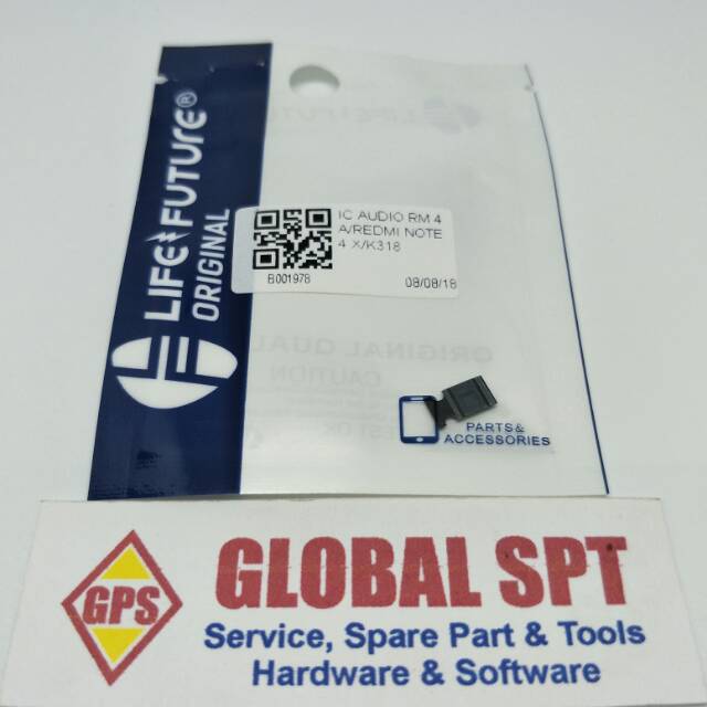 IC AUDIO K318 / IC AUDIO XIAOMI REDMI 4A / NOTE 4X