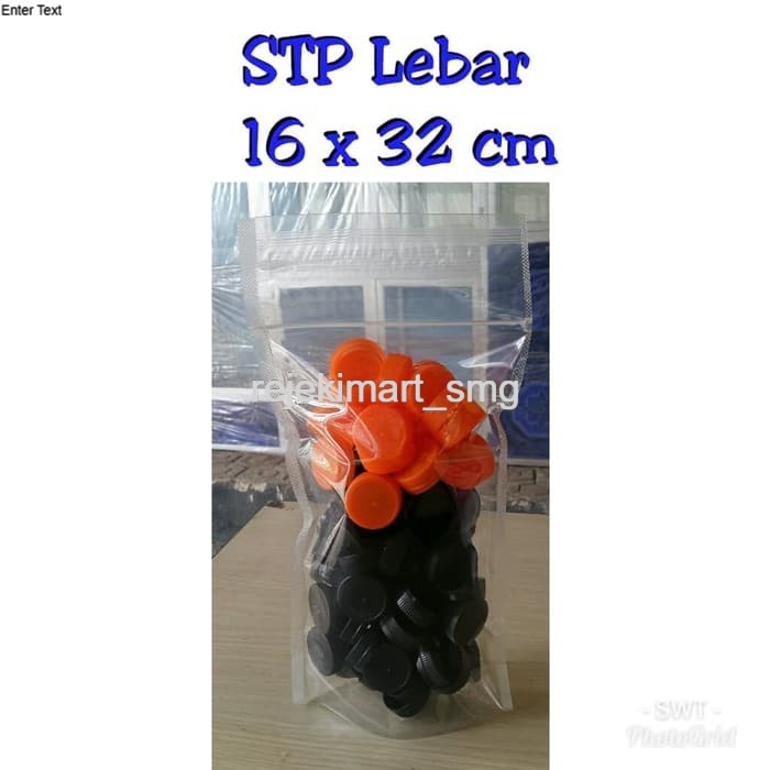 

SEDANG DISKON!!! Packaging (Uk.16 x 32) - Standing Pouch Bening Seal Lebar - 1 Pack isi 50 lbr