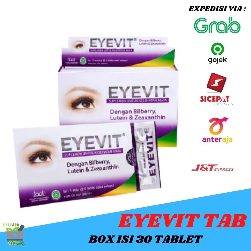 Eyevit tablet / eyevit vitamin mata / eyevit sirup / eyevit Box