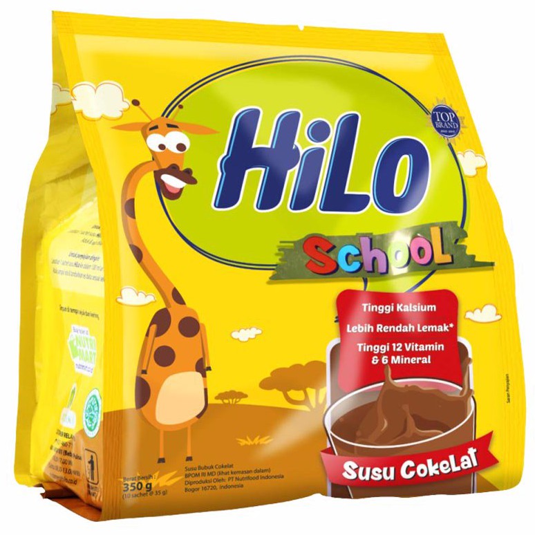 Hilo School Coklat 10x 35 Gram