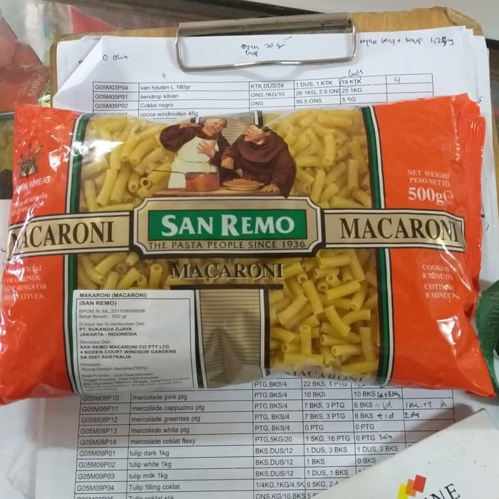 

san remo makaroni 500gr