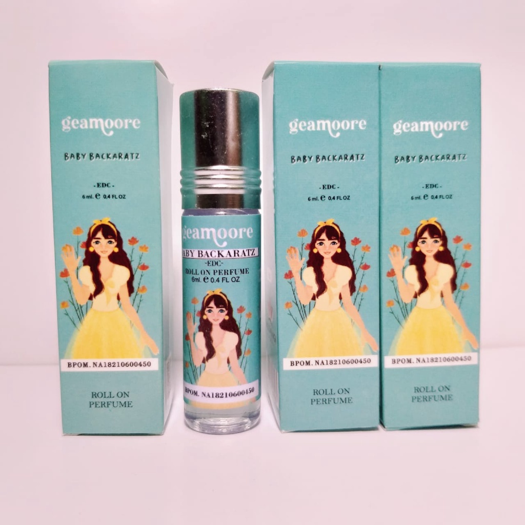 Parfum Geamoore Baby Sweet Powder Roll On 6ml Original Dengan Box Bisa COD BPOM