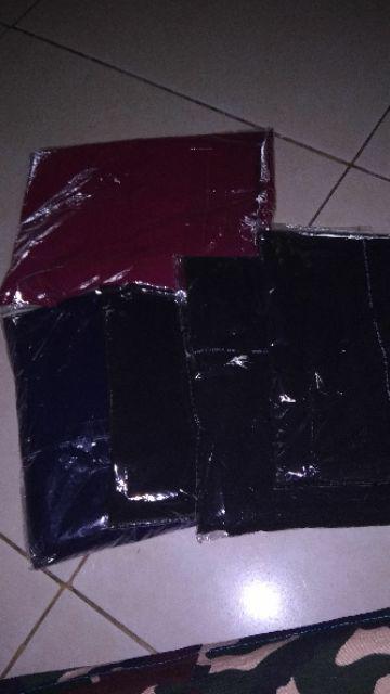 Kemeja Batik Pria Lengan Panjang Motif Songket Navy Hitam Ungu