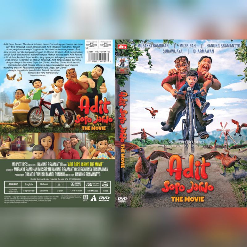 Kaset DVD Animasi ADIT SOPO JARWO (2021) HD - Kaset Films Terbaru Bioskop Terlaris