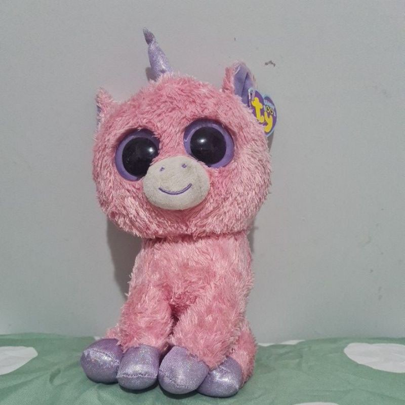 Boneka Mabel TY Unicorn Pink