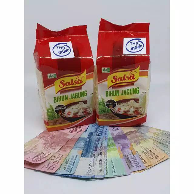 

BIHUN JAGUNG SALSA BERHADIAH UANG TUNAI