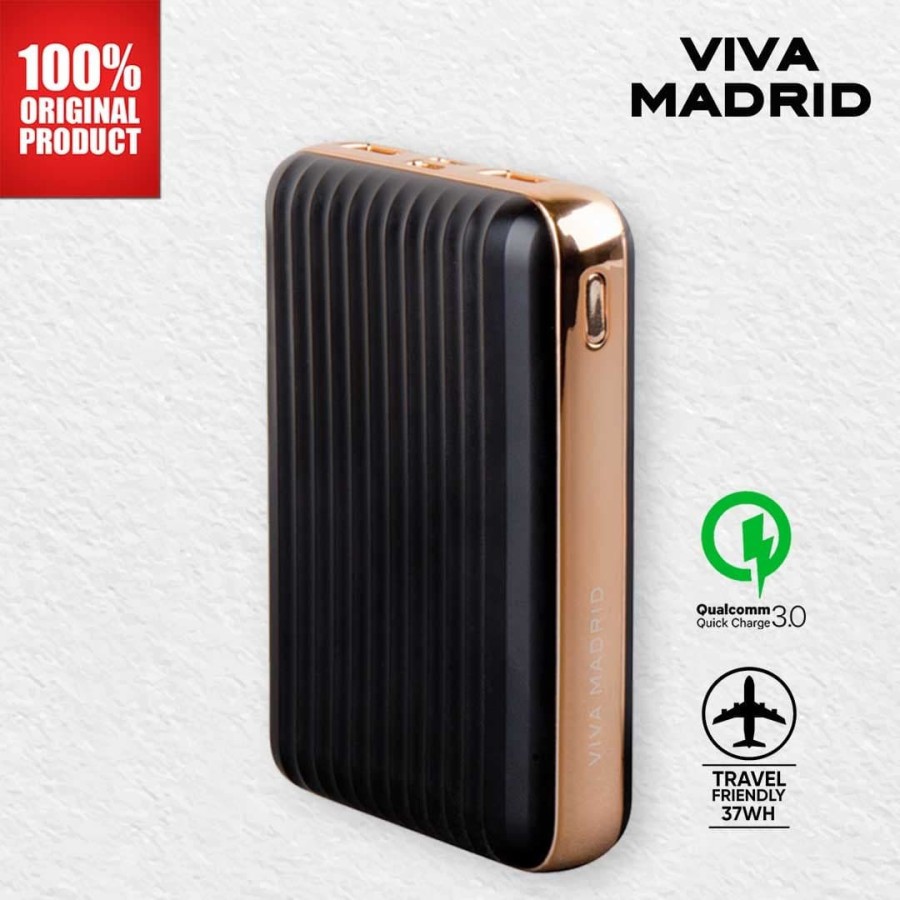 VIVA MADRID LINEAR POWER - POWER BANK PREMIUM 10000MAH - ORIGINAL