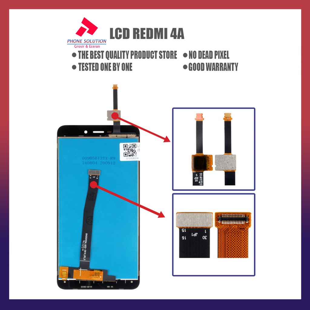 LCD Xiaomi Redmi 4a Fullset Touchscreen // Supplier LCD Xiaomi Redmi - Garansi 1 Bulan