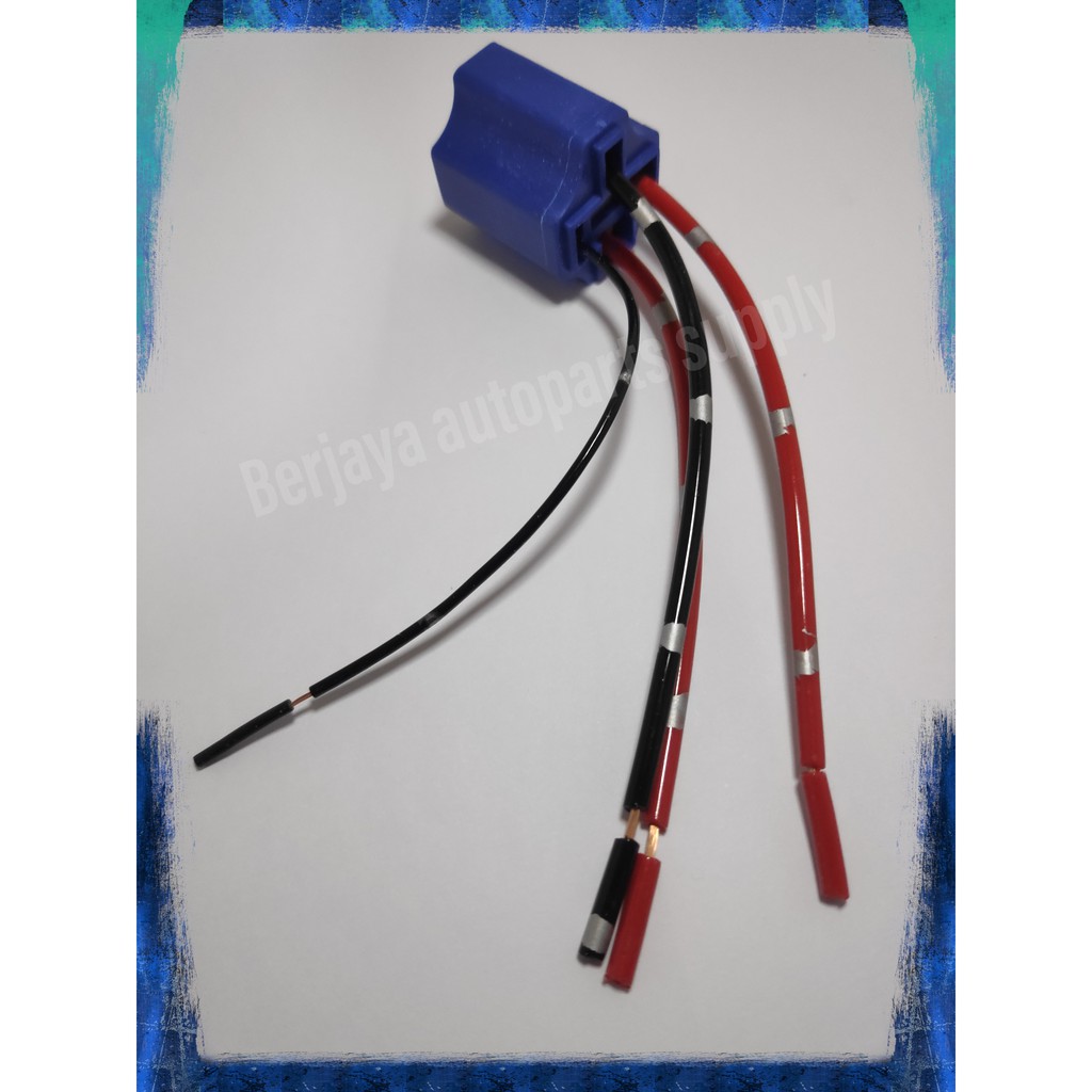 SOKET RELAY SOCKET RELAY KERAMIK PLASTIK KAKI 4 + KABEL BINTIK HIGH QUALITY