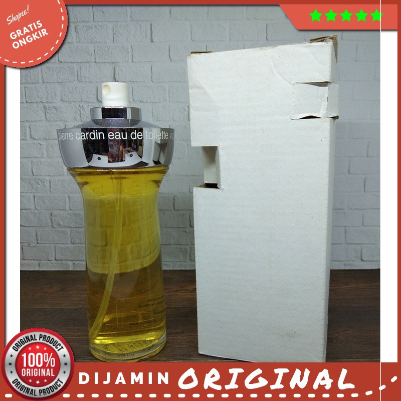 Parfum Original Vintage Pierre Cardin Edt 75Ml ( Tester ) Pria Laki Laki Asli Ori Wangi Tahan Lama