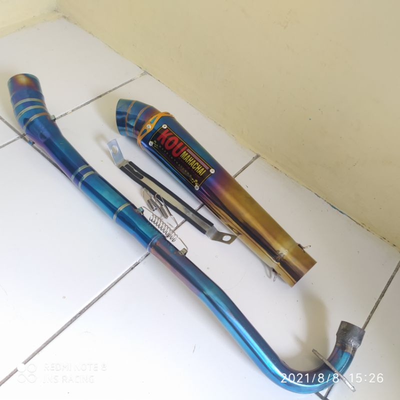 KNALPOT KOU VEGA R ZR NEW JUPITER Z BLADE SUPRA X SUPRA FIT SHOGUN REVO 110 FIT ABSOLUD