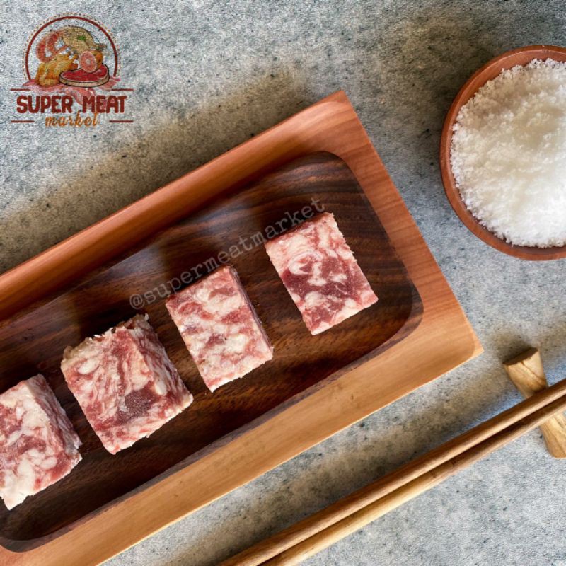 

1kg Saikoro Wagyu US Beef Cube