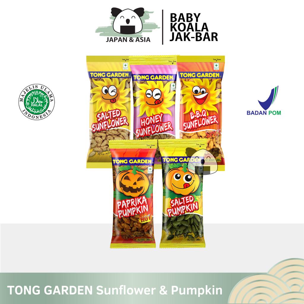 

TONG GARDEN Sunflower & Pumpkin 30 g Halal | Kuawaci Biji Bunga Matahari Biji labu | Import.