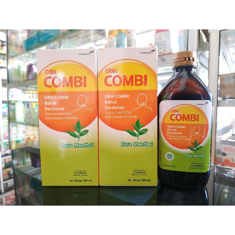 OBH COMBI GEPENG BOTOL PLASTIK 100ML