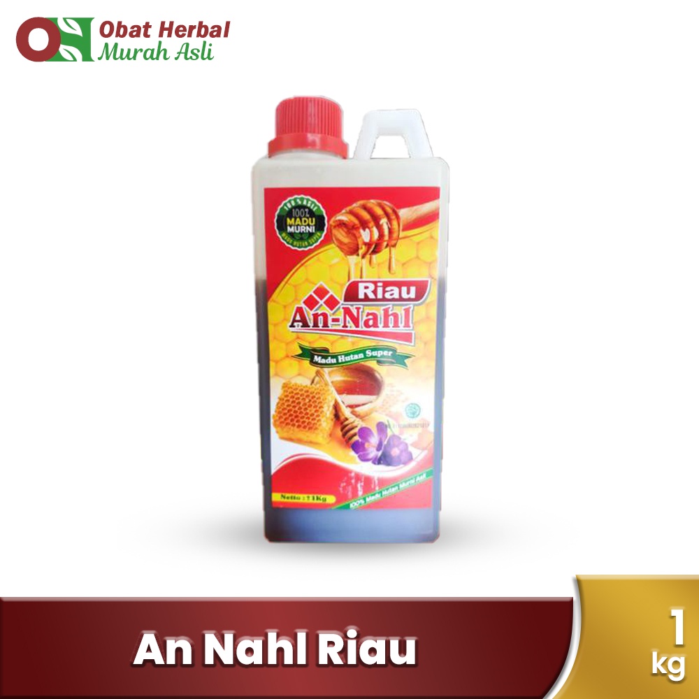 Madu Hutan An Nahl Riau Super 1kg Madu Murni Asli 100%