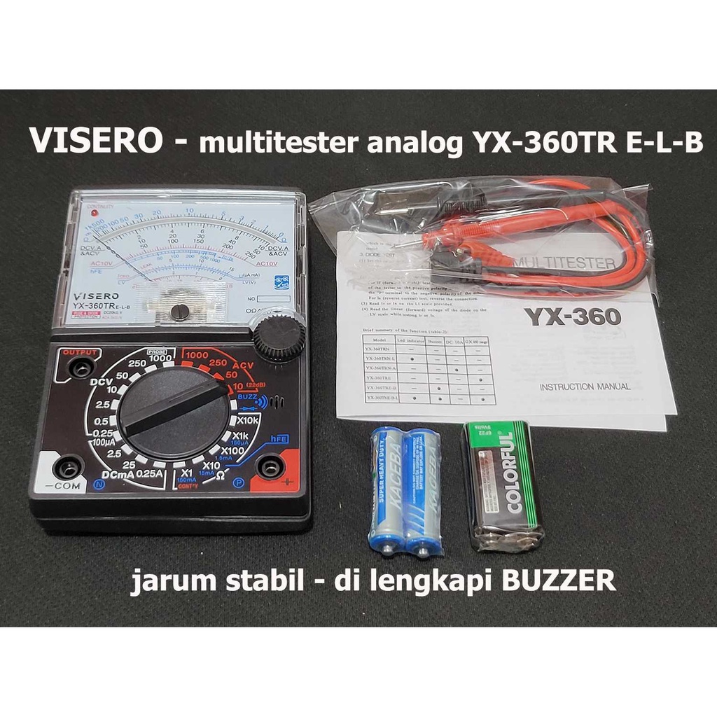 Avometer Avo Analog Multimeter Multitester YX360TR YX 360TR
