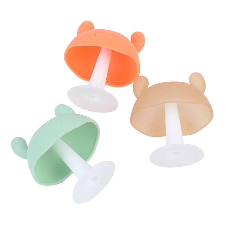Teether Bentuk Jamur Bahan Silikon
