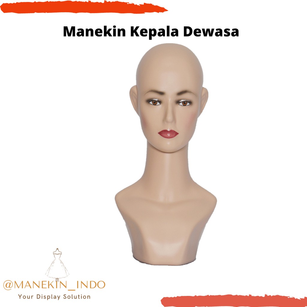 MANEKIN KEPALA DEWASA|MANEKIN KEPALA|MANEKIN JILBAB|MANEKIN HIJAB