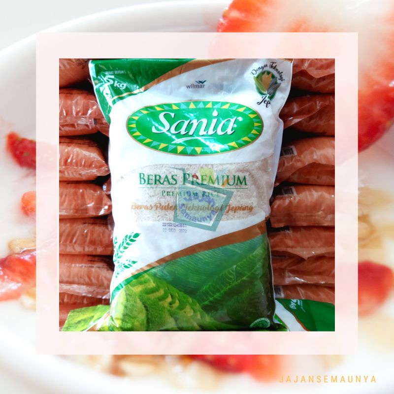 

Beras premium sania 5 kg