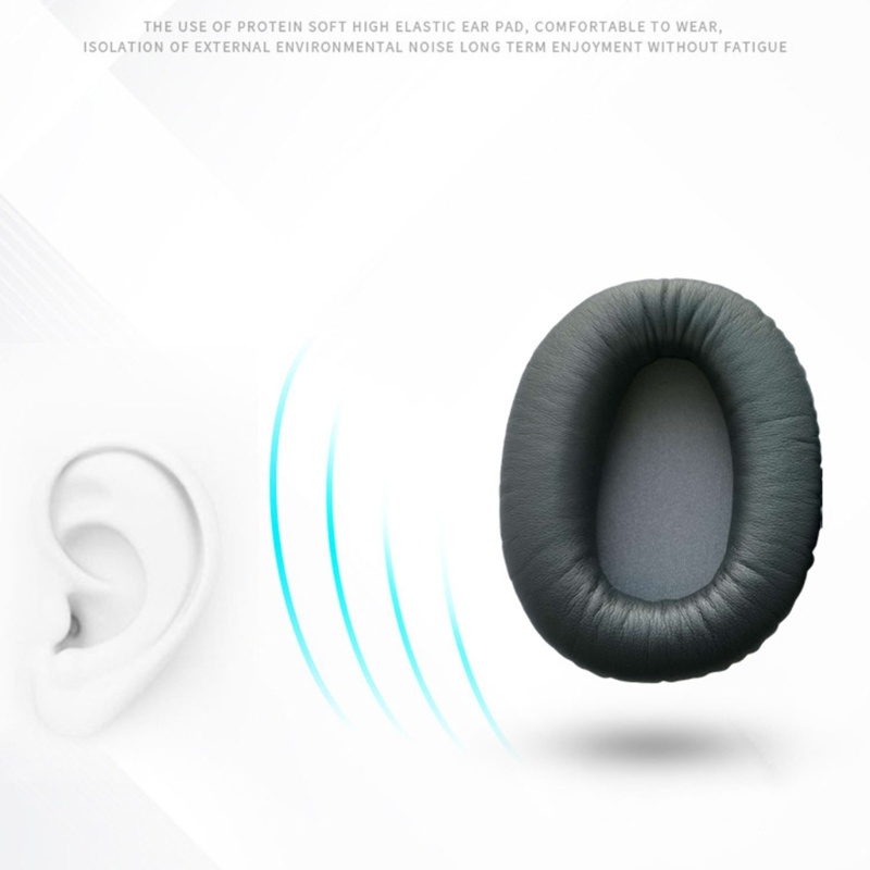 Vivi Untuk WH-CH700N Bantalan Telinga Pengganti Earpads Cushion Cover Earmuffs Repair Part