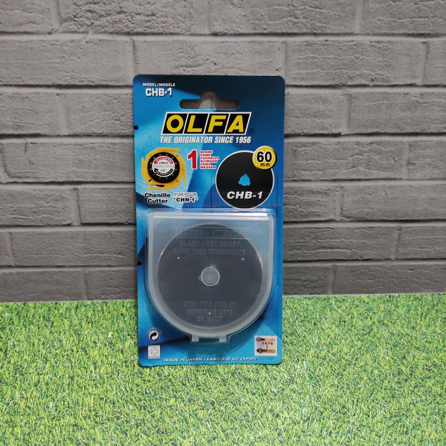 

Refill Cutter Rotary Chenille Spare Blade OLFA CHB-1 (1pcs/pack) JAPAN