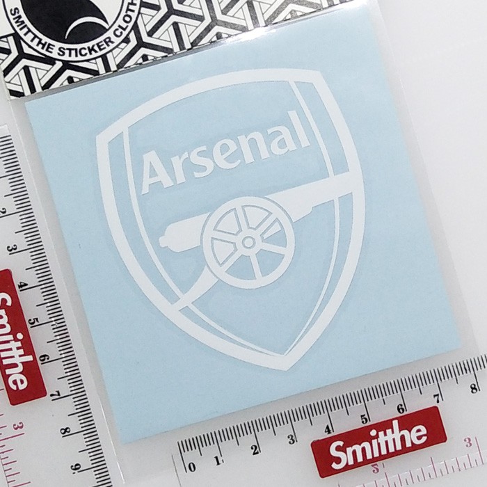 Stiker Arsenal Logo Cutting Sticker Aksesoris untuk Mobil Motor