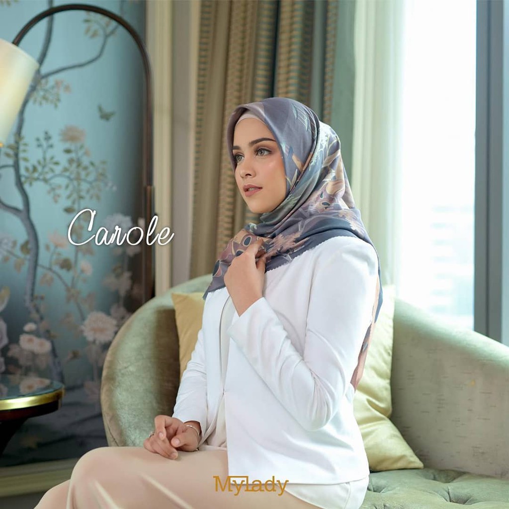 HIJAB MOTIF CAROLE TERBARU BY MYLADY
