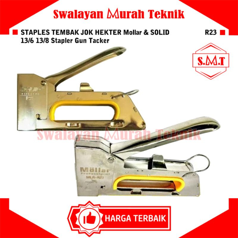 

Staples Tembak R23 Stapler Gun Tacker 13/6 13/8 Jok Hekter Staple
