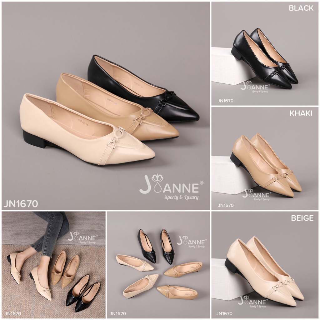 JOANNE Pump Heels Shoes Sepatu Kerja #JN1670 ORIGINAL