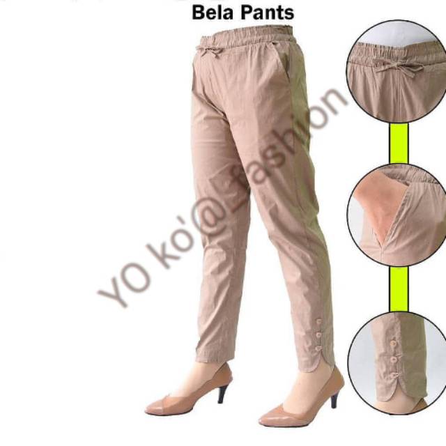  CELANA  KATUN  STRETCH PANTS  TRENDI KEKINIAN MASA KINI 