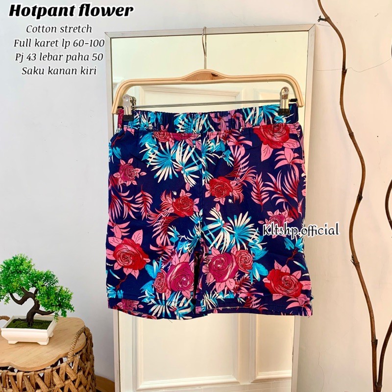 HOTPANT FLOWER / HOTPANT / CELANA SANTAI