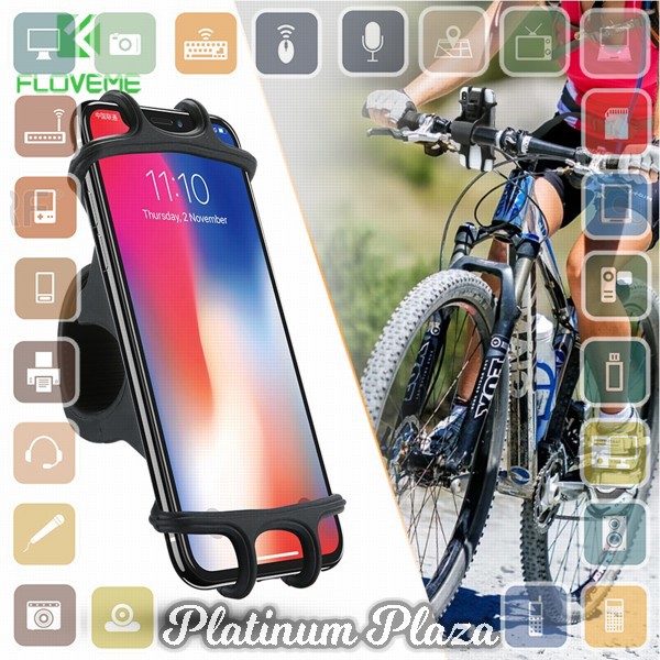 TaffSport Bike Smartphone Holder Sepeda Universal Bicycle - P0192366 - Black`21PLSA-