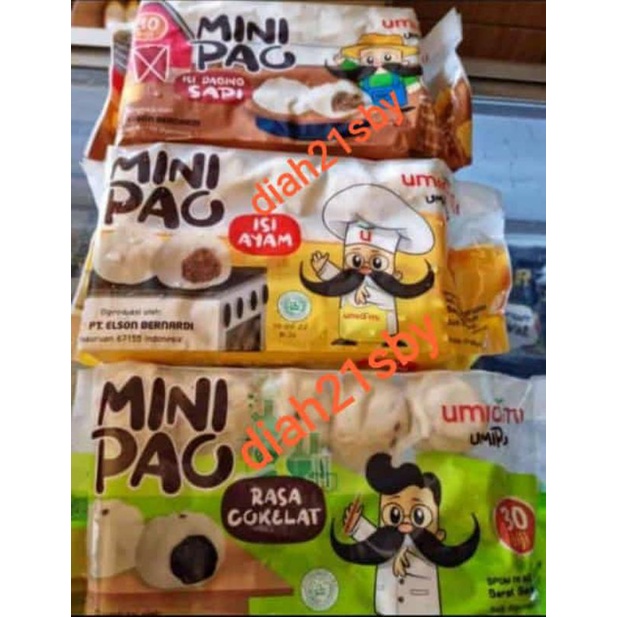 

Mini Pao Umiami (Ayam / Coklat / Sapi)