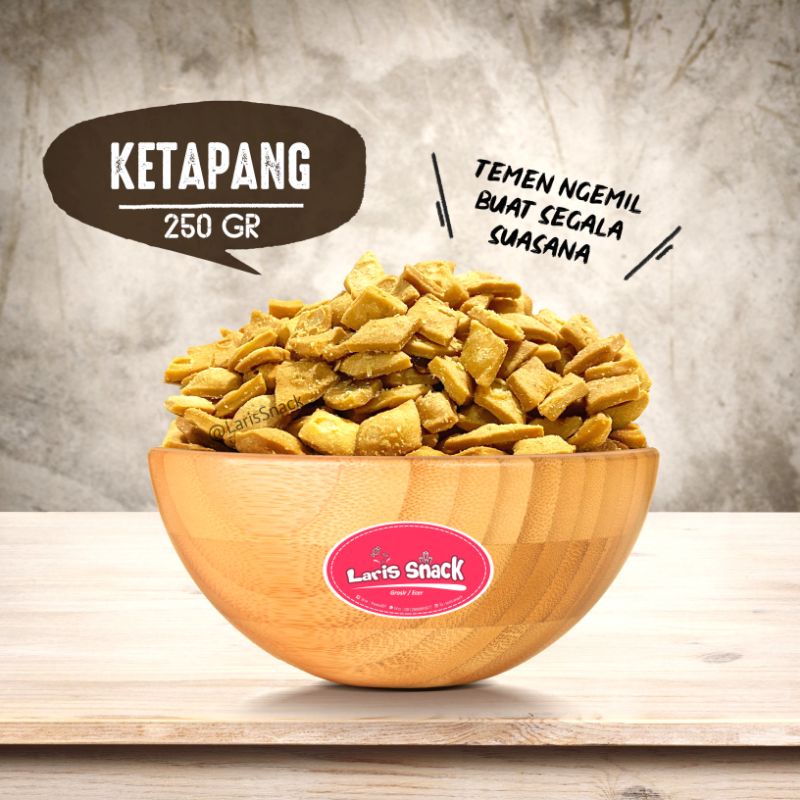 

Snack Biji Ketapang Premium Cemilan Ringan Snack Kiloan 250 Gram