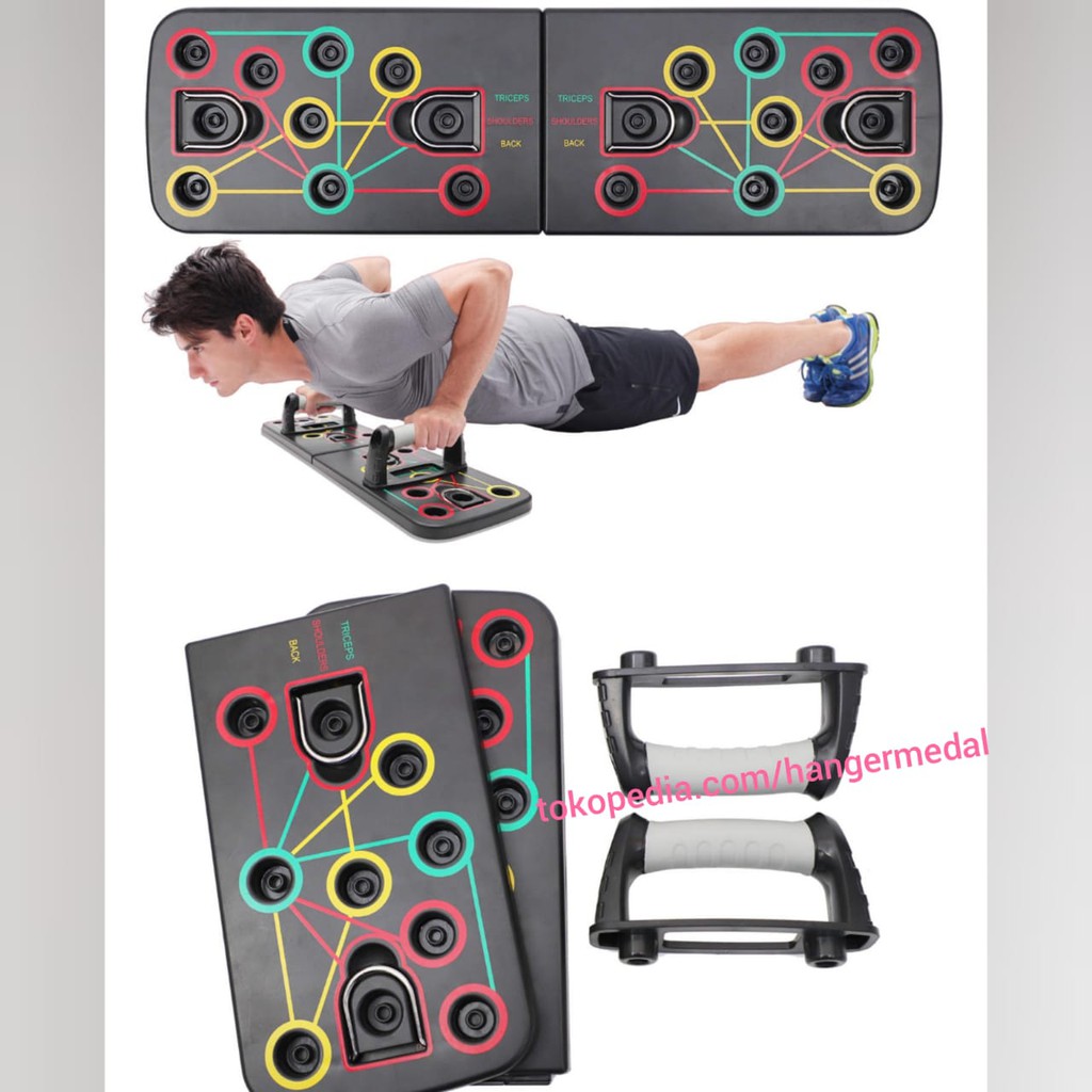 Color Coded PUSH UP Training Board like POWER PRESS