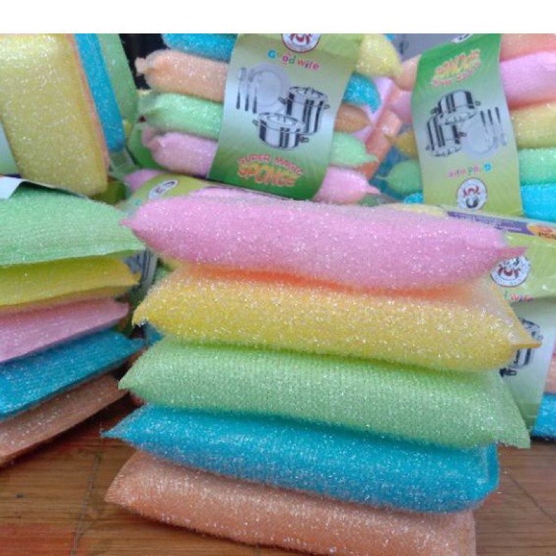 spon cuci piring super murah isi 5pcs.