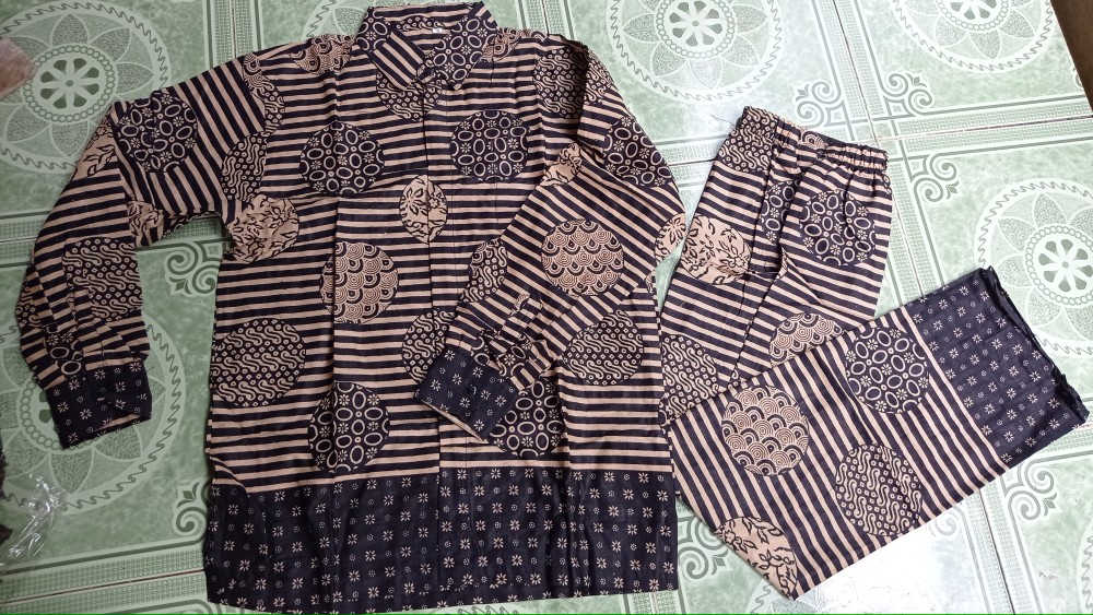 Batik Set [kemeja +rok ] Shofia Set