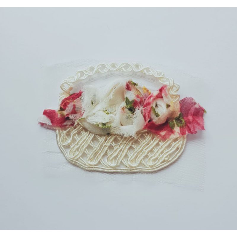 Aplikasi Baju, Aplikasi Tempel, Aplikasi Bunga, Aplikasi DIY, Bunga Tempel