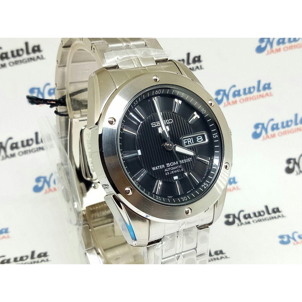 Seiko 5 Sports SNZF35K1 Automatic Black Dial - Jam Tangan Pria SNZF35